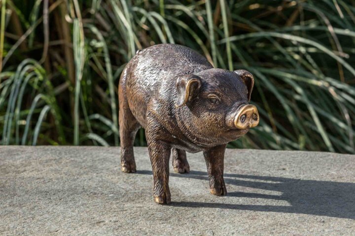 Bronze "Kleines Schweinchen"