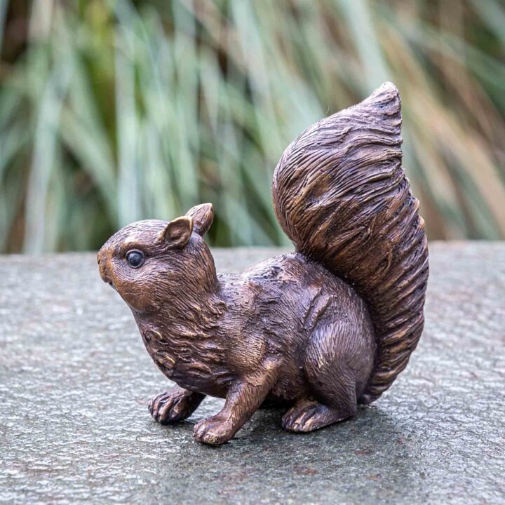 Bronzeskulptur "Eichhörnchen" – Bild 2