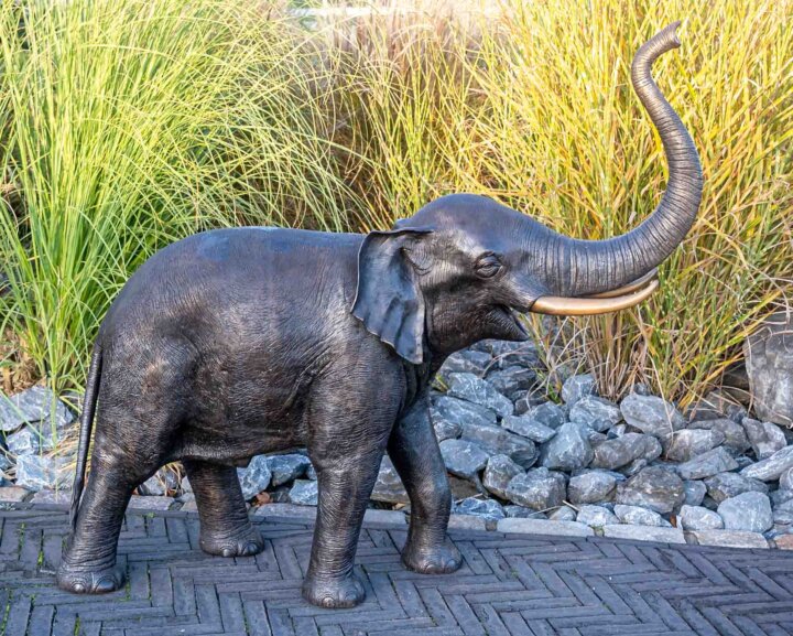Bronze "Kleiner Elefant" – Bild 2
