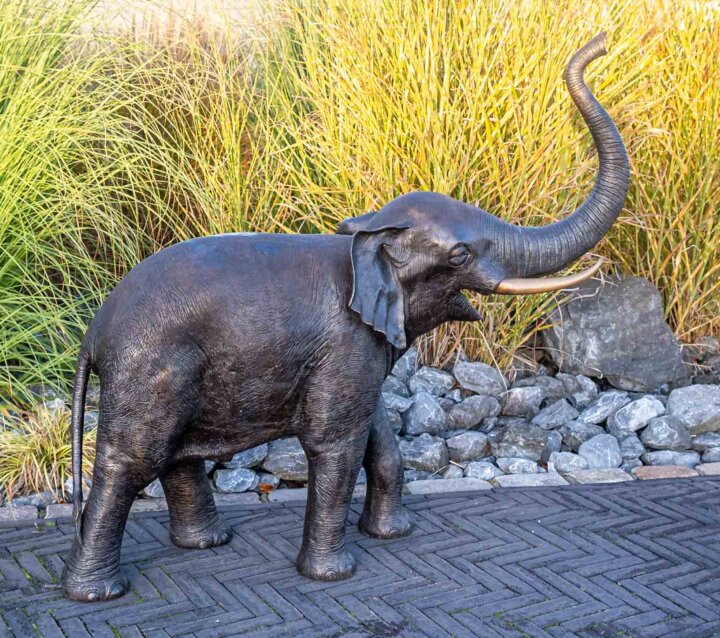 Bronze "Kleiner Elefant" – Bild 3