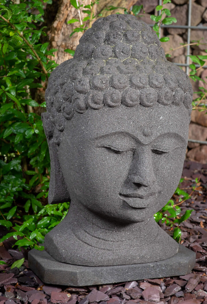 Indischer Buddhakopf