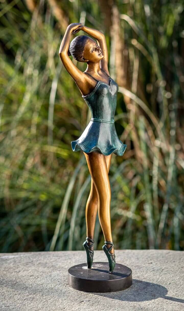 Bronze Skulptur "Ballerina" – Bild 3