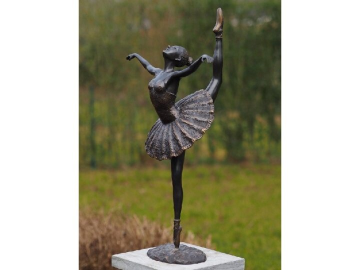 Bronzeskulptur "Ballerina"