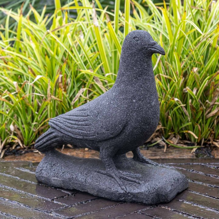 Lavastein Figur Taube